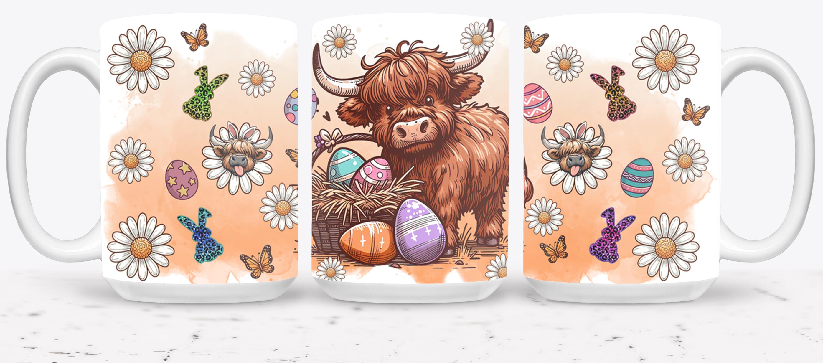 Highland Cow Easter-10372